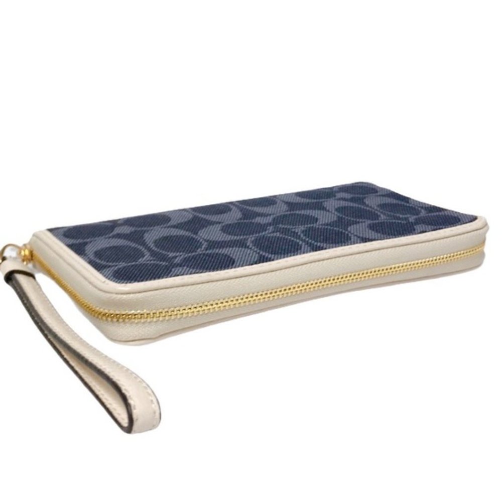 SOLD COACH Dempsey Signature Large Phone Wallet - Picture 5 of 5